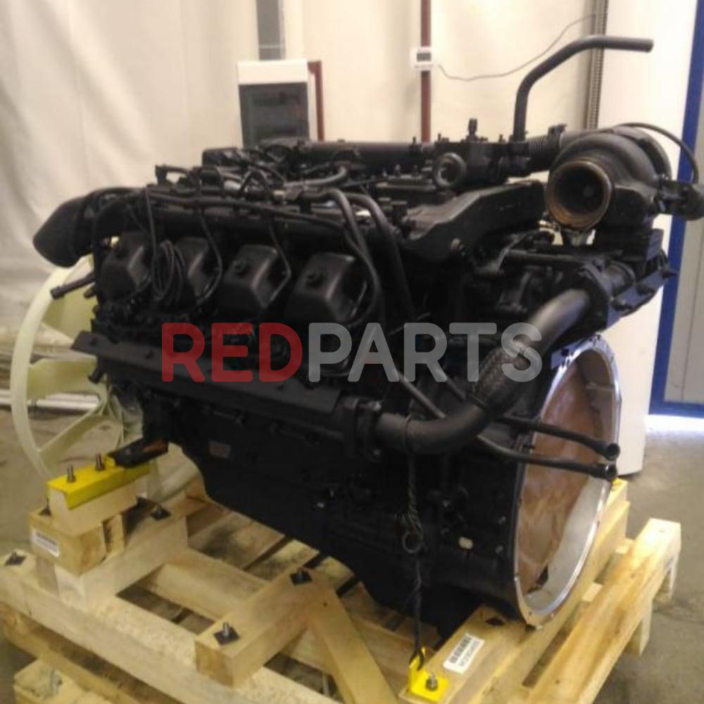 ДВС КАМАЗ 740.735-400 на поддоне ДВС КАМАЗ 740.735-400 вид спереди