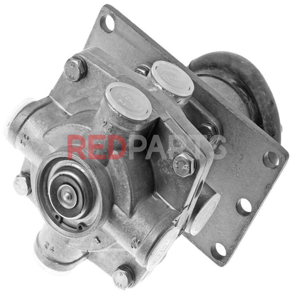 100-3514008 КАМАЗ Кран тормозной 2-секционный 100-3514008 КАМАЗ Кран тормозной 2-секционный