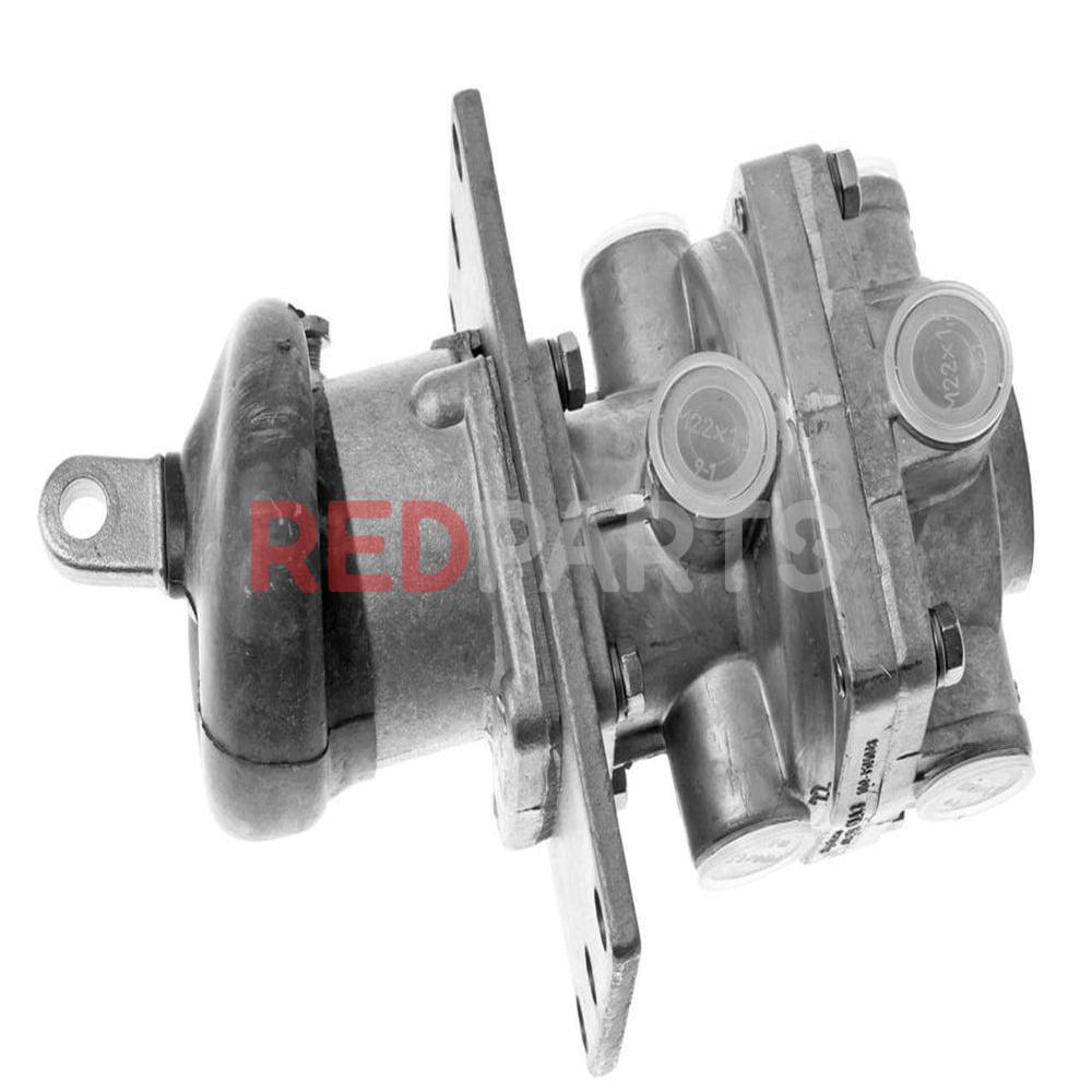 Купить 100-3514008 КАМАЗ Кран тормозной 2-секционный Купить 100-3514008 КАМАЗ Кран тормозной 2-секционный