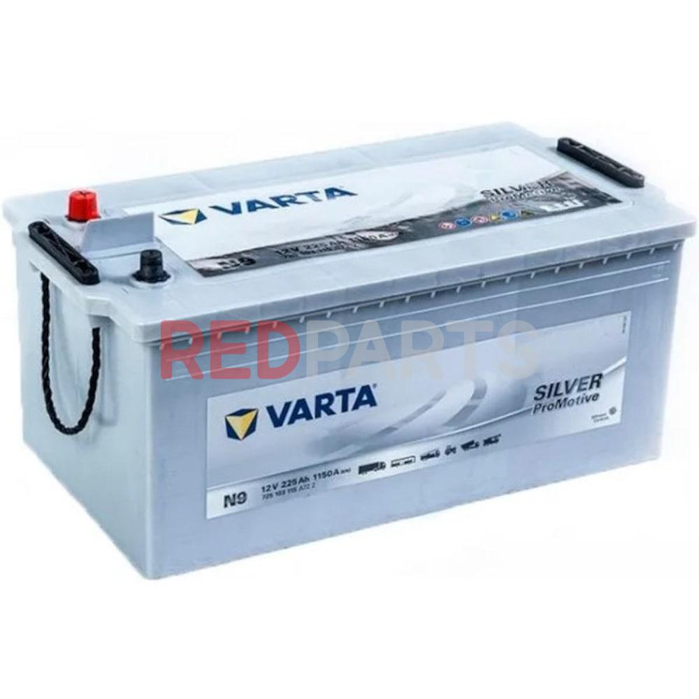725103115 КАМАЗ Аккумулятор VARTA Promotive Silver 225 Ач ЕВРО полярность 725103115 КАМАЗ Аккумулятор VARTA Promotive Silver 225 А/ч ЕВРО полярность