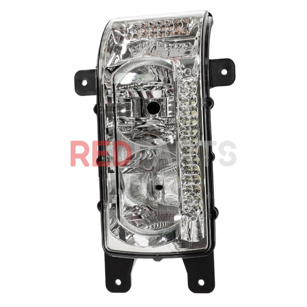 441-3775 КАМАЗ Блок-фара левая с ДХО НОВАЯ КУПИТЬ