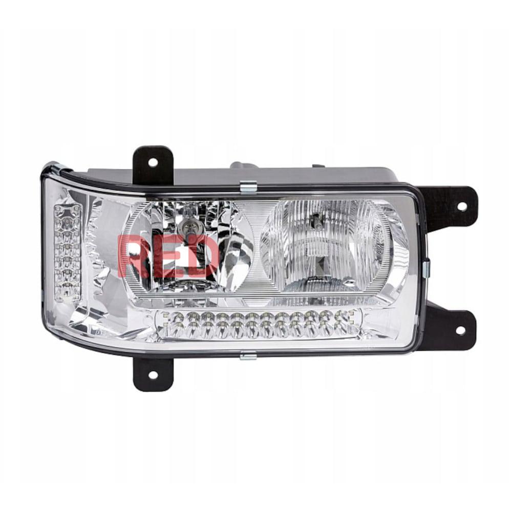 44-3775 КАМАЗ Блок-фара правая с ДХО 44-3775 КАМАЗ Блок-фара правая с ДХО